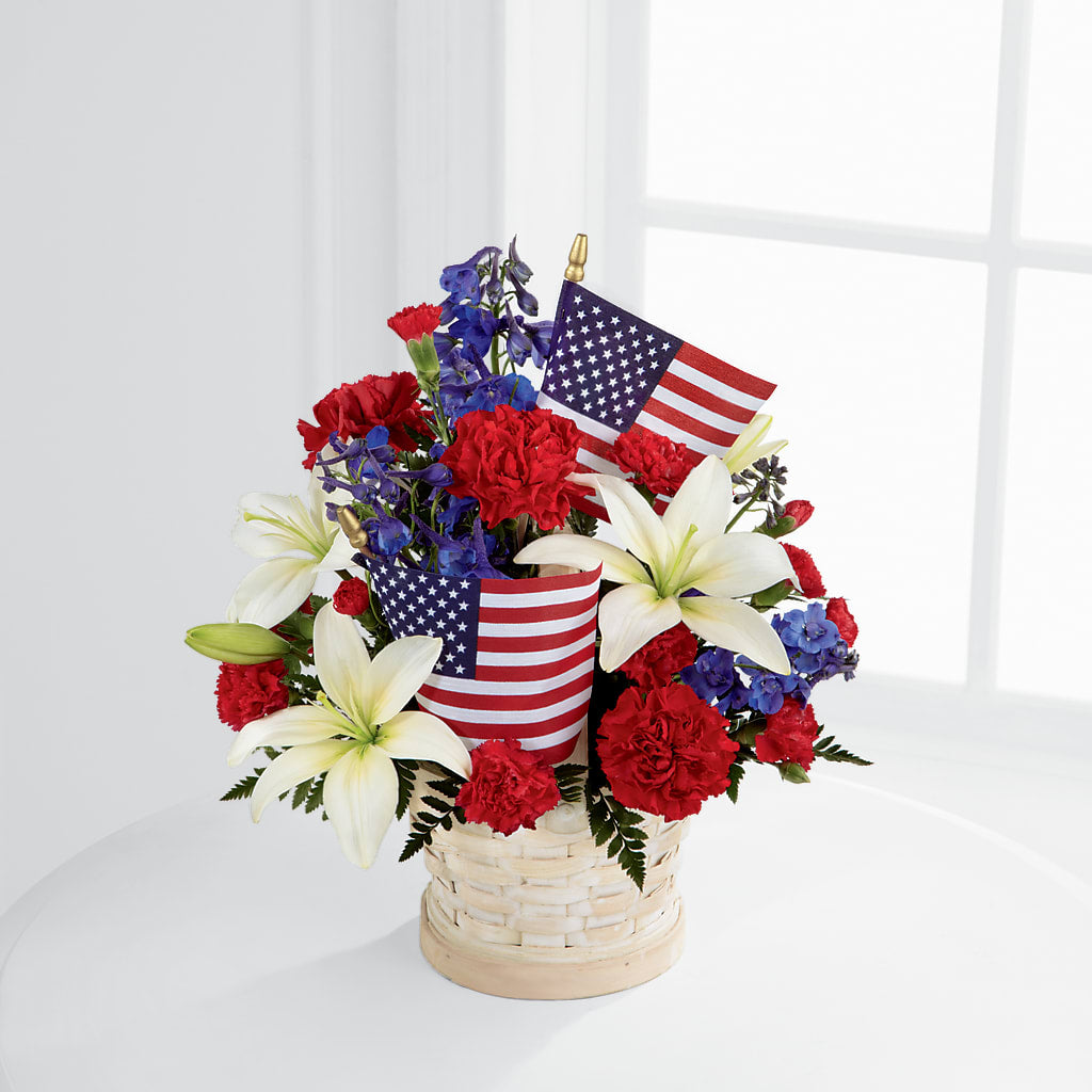 American Glory Bouquet – Menlo Florist, Menlo Park CA