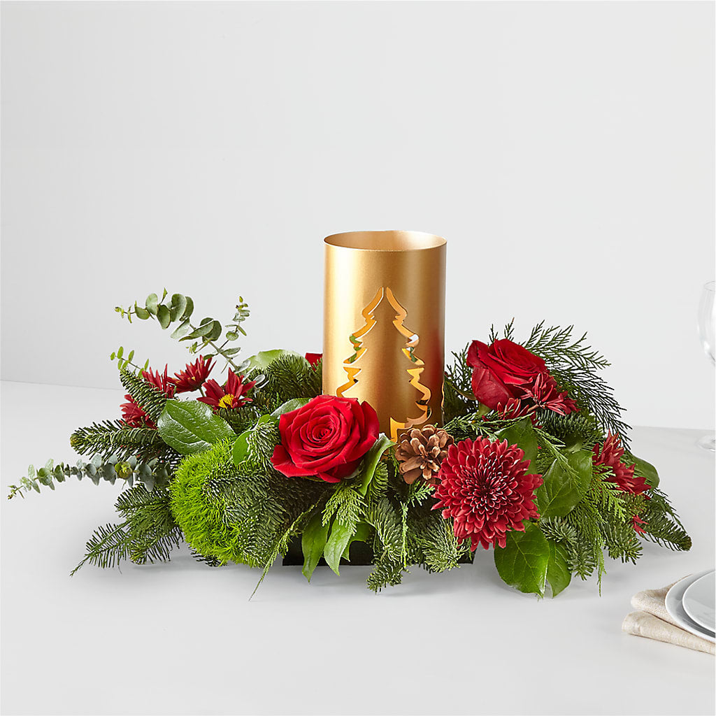 Toast the Season Centerpiece – Menlo Florist, Menlo Park CA
