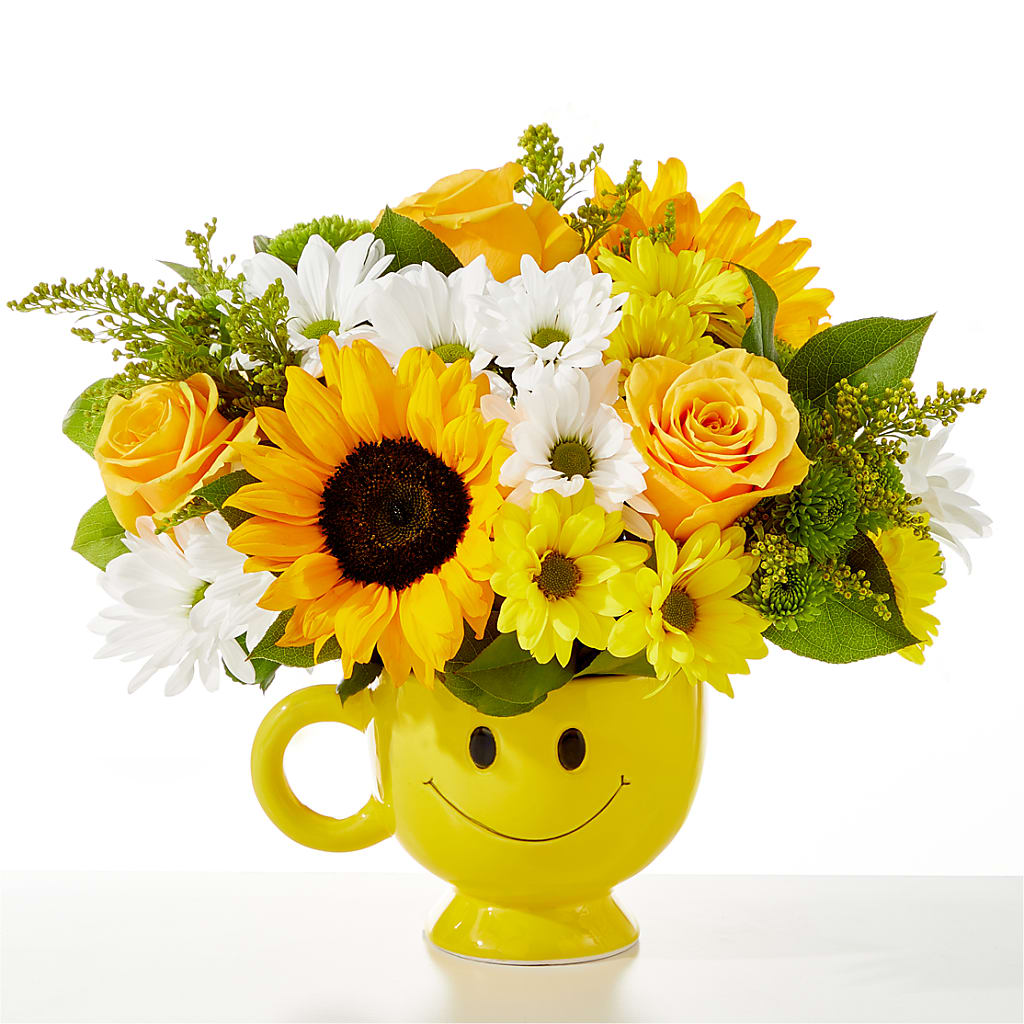 Be Happy Bouquet – Menlo Florist, Menlo Park CA