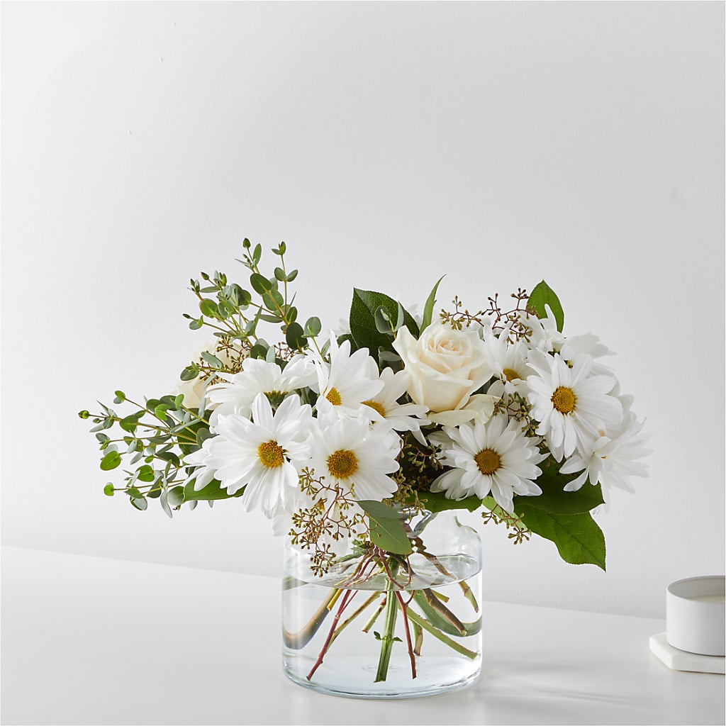 Fresh Linen Bouquet – Menlo Florist, Menlo Park CA