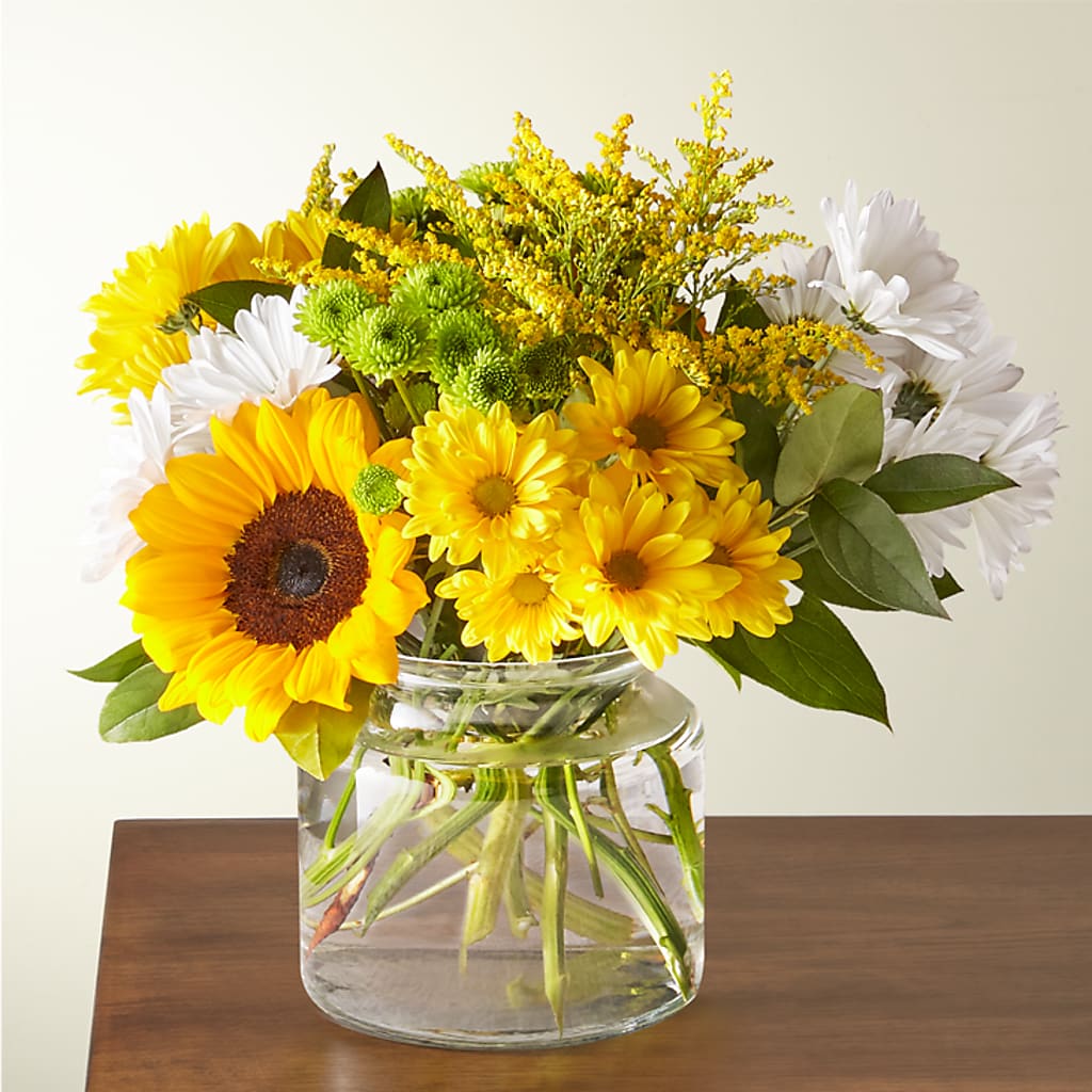 Hello Sunshine Bouquet – Menlo Florist, Menlo Park CA