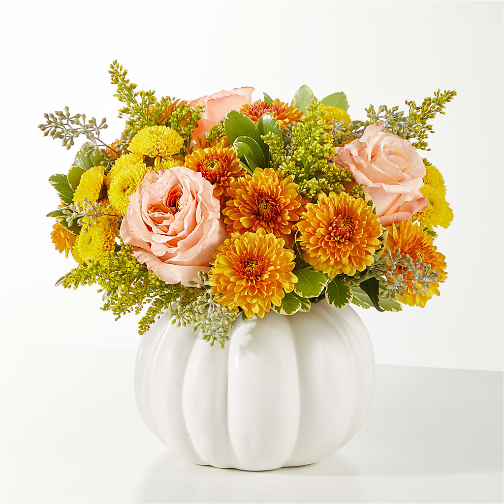 Peachy Pumpkin – Menlo Florist, Menlo Park CA