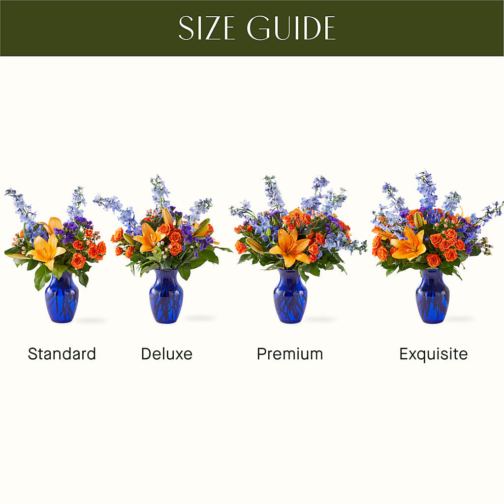Radiant Citrus Bouquet – Menlo Florist, Menlo Park CA