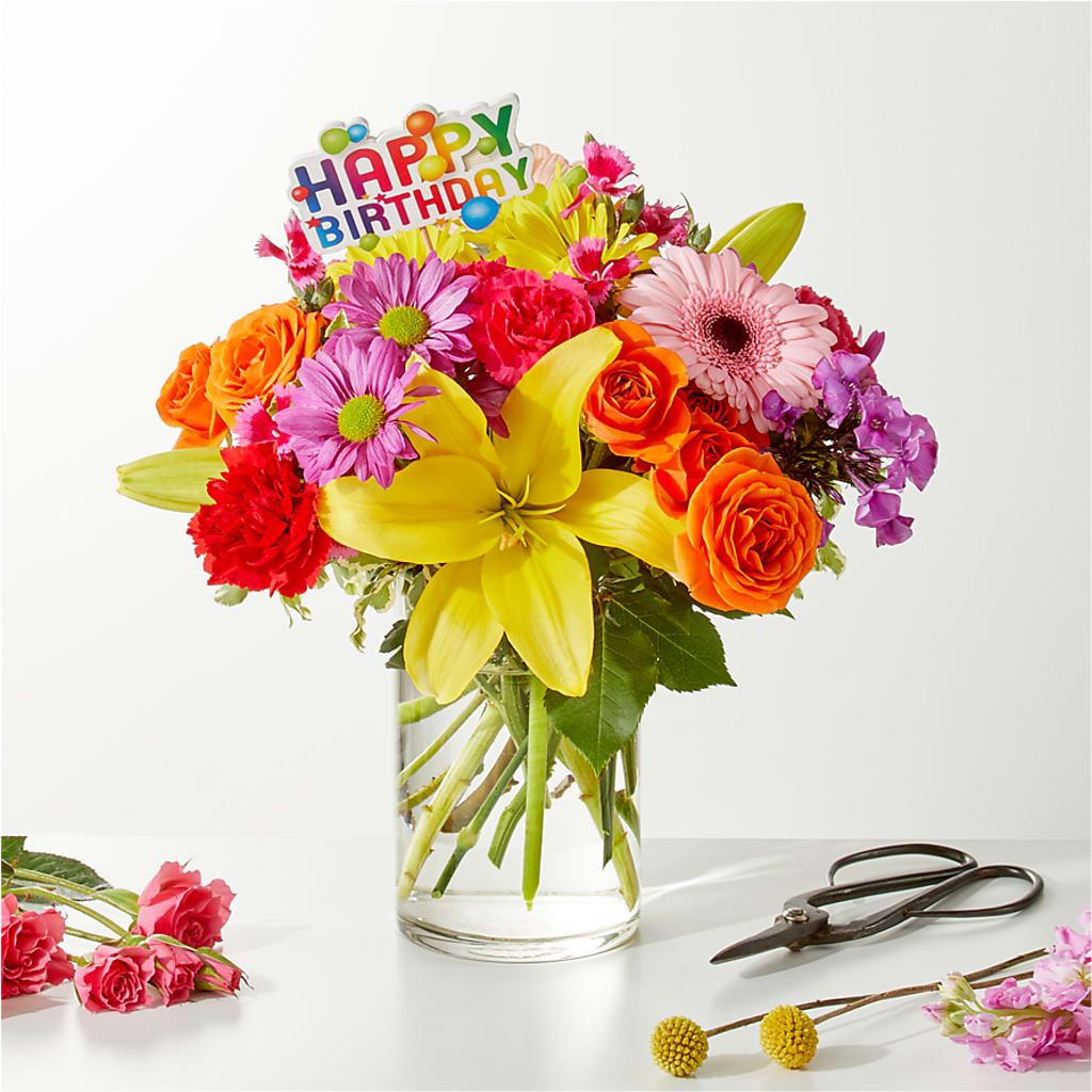 Cue the Confetti - A Florist Original – Menlo Florist, Menlo Park CA