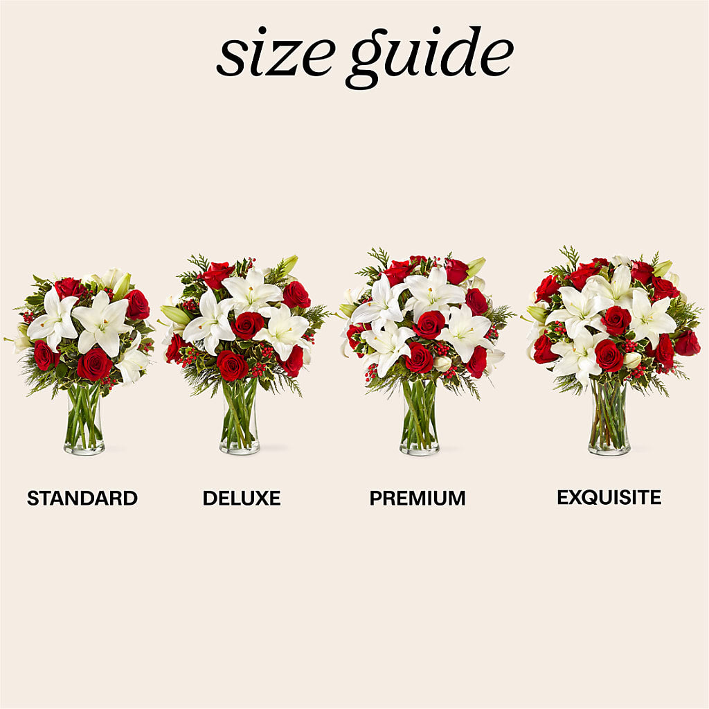 Sparkling Snowflakes Bouquet – Menlo Florist, Menlo Park CA
