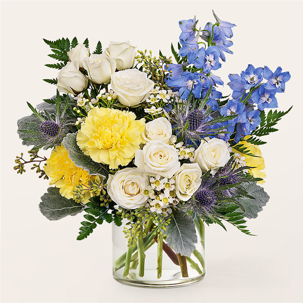 Lemon Sorbet Bouquet – Menlo Florist, Menlo Park CA