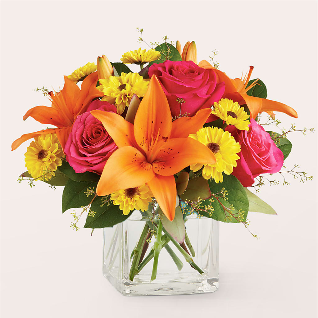 Neon Lights Bouquet – Menlo Florist, Menlo Park CA