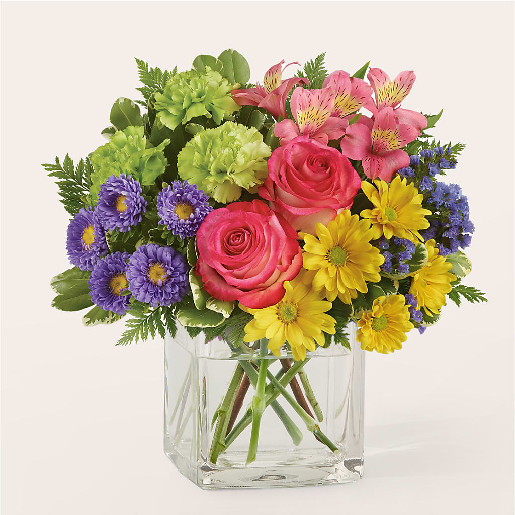 Candy Jar Bouquet – Menlo Florist, Menlo Park CA