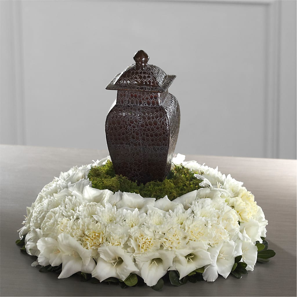 Encircling Grace Arrangement – Menlo Florist, Menlo Park CA