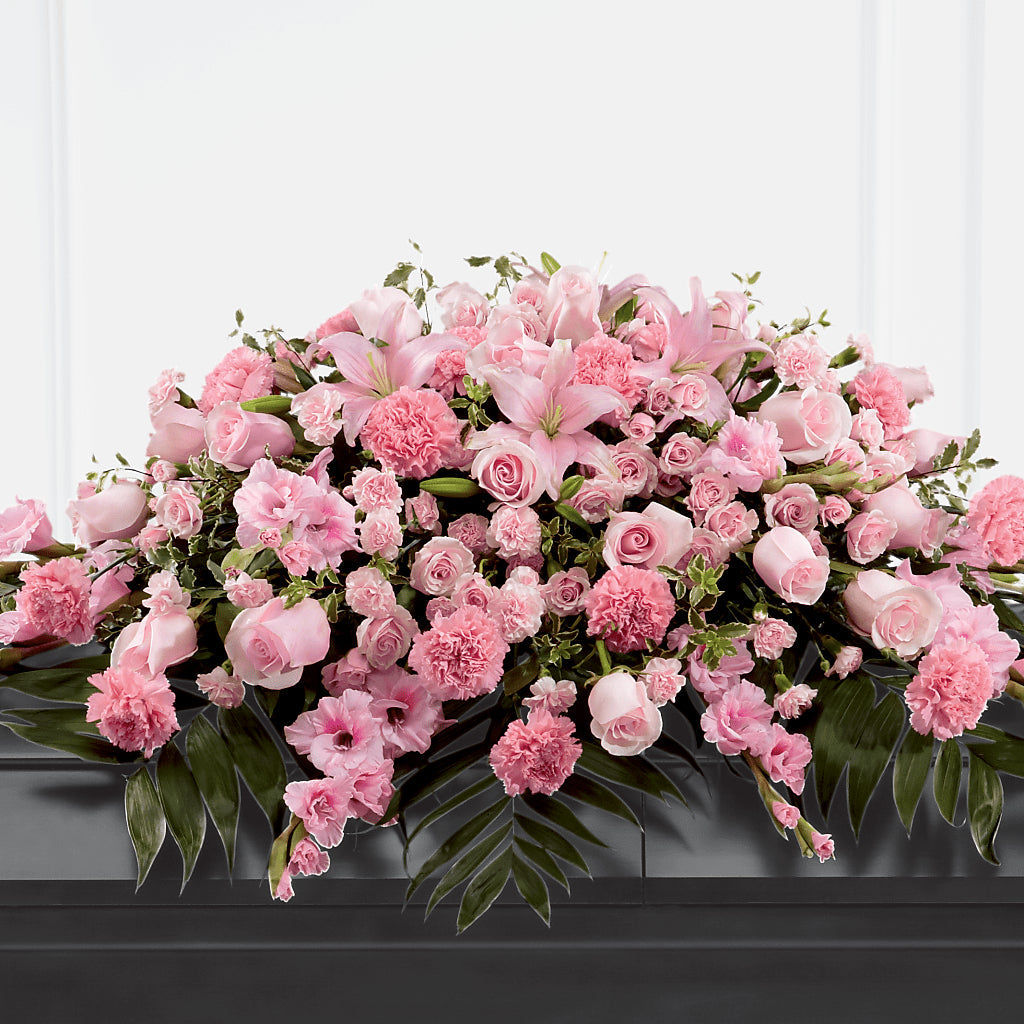 Garden of Comfort Casket Spray (Standard) – Menlo Florist, Menlo Park CA