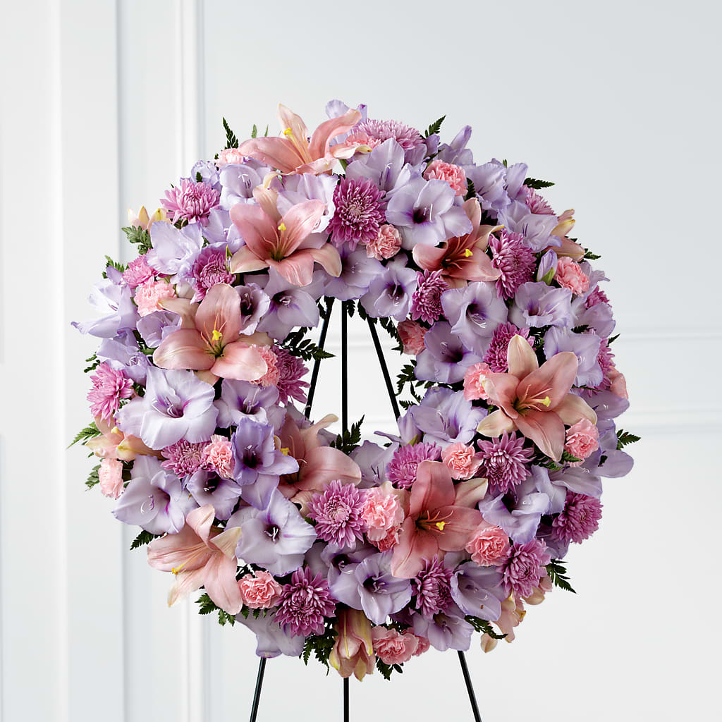 Beloved Friend Wreath – Menlo Florist, Menlo Park CA