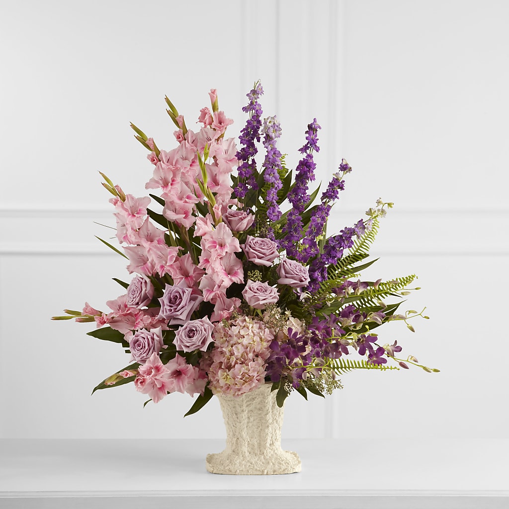 Flowing Garden Arrangement – Menlo Florist, Menlo Park CA