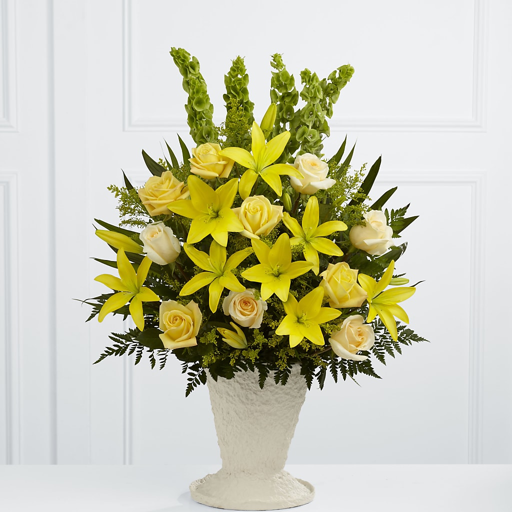 Golden Memories Arrangement – Menlo Florist, Menlo Park CA