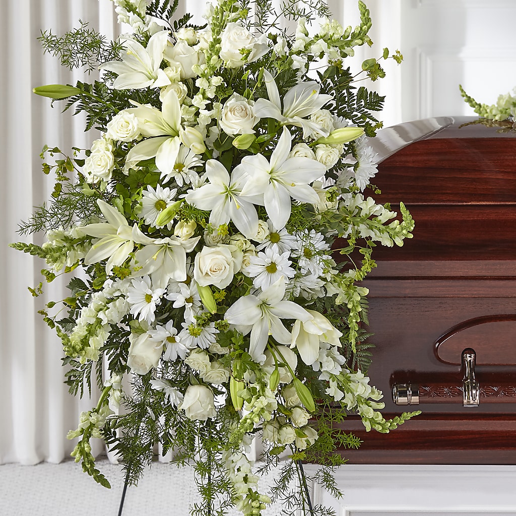 Loving Thoughts Standing Spray – Menlo Florist, Menlo Park CA