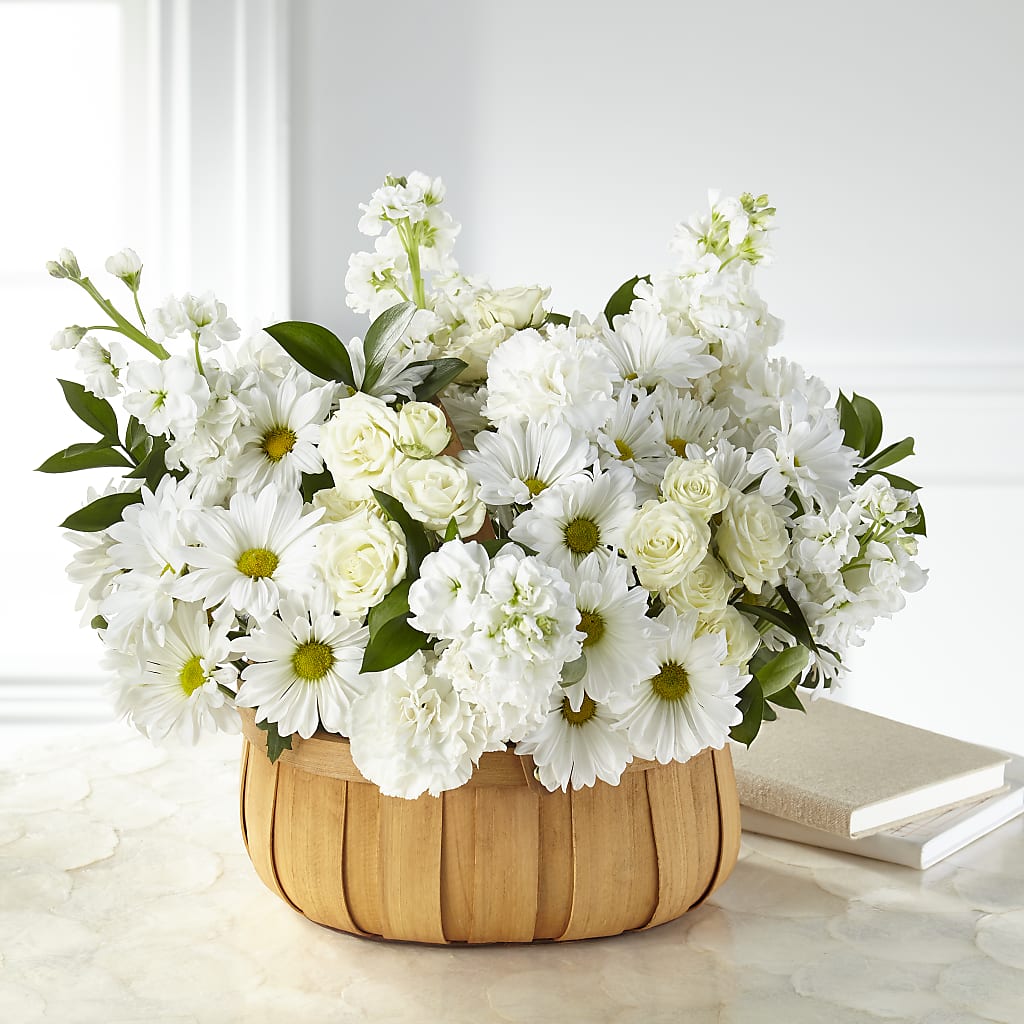 Graceful Garden Basket – Menlo Florist, Menlo Park CA