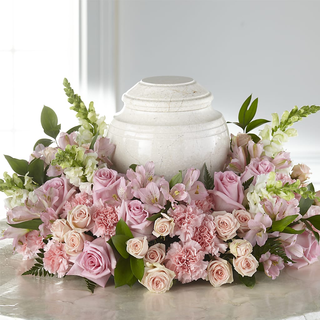 Blooms of Hope Cremation Adornment – Menlo Florist, Menlo Park CA
