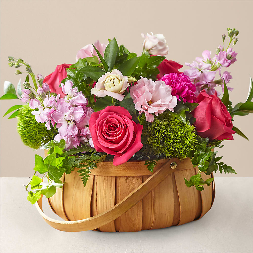 Radiance in Bloom Basket – Menlo Florist, Menlo Park CA