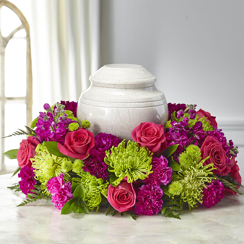 Hopeful Blessings Cremation Adornment – Menlo Florist, Menlo Park CA