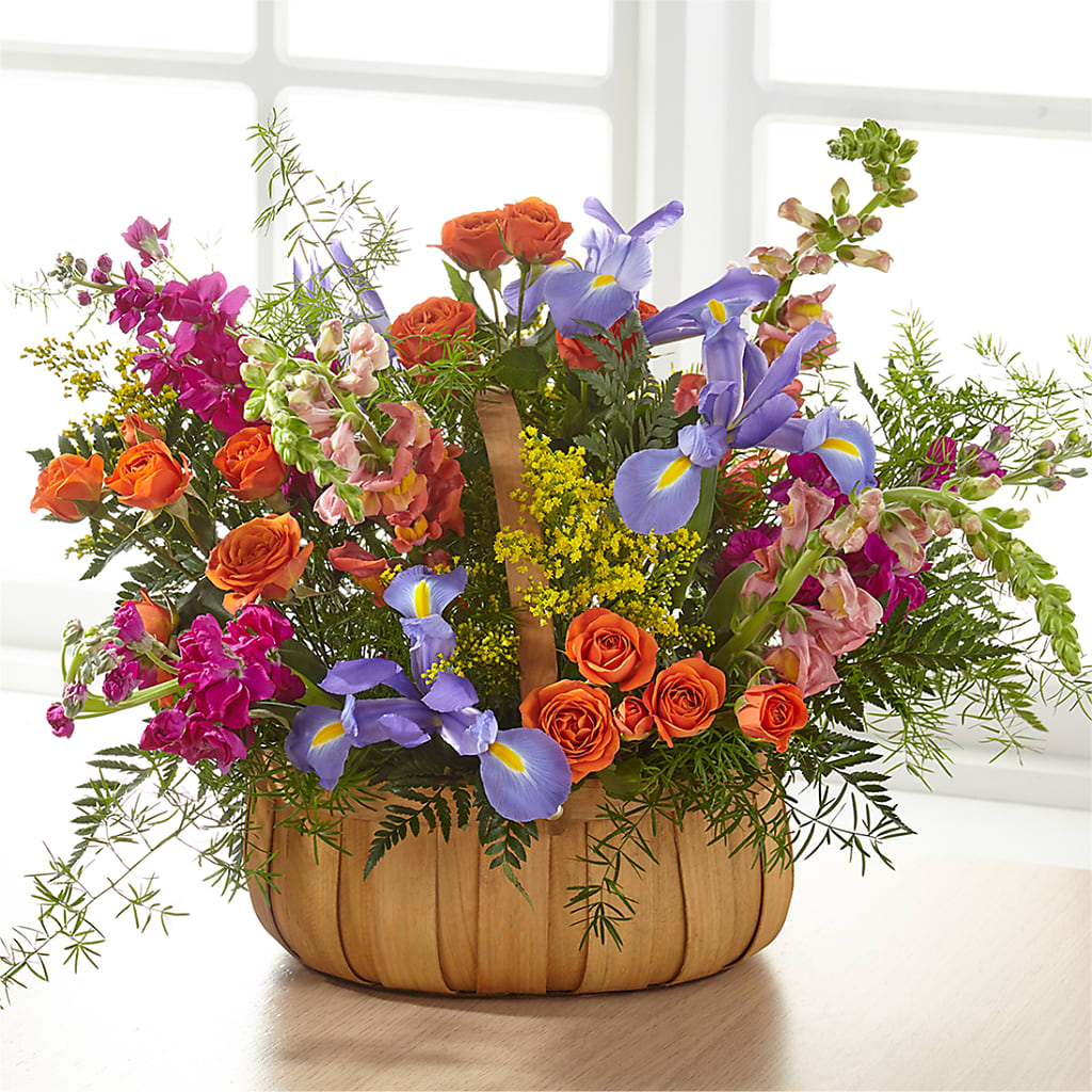 Garden of Life Basket – Menlo Florist, Menlo Park CA