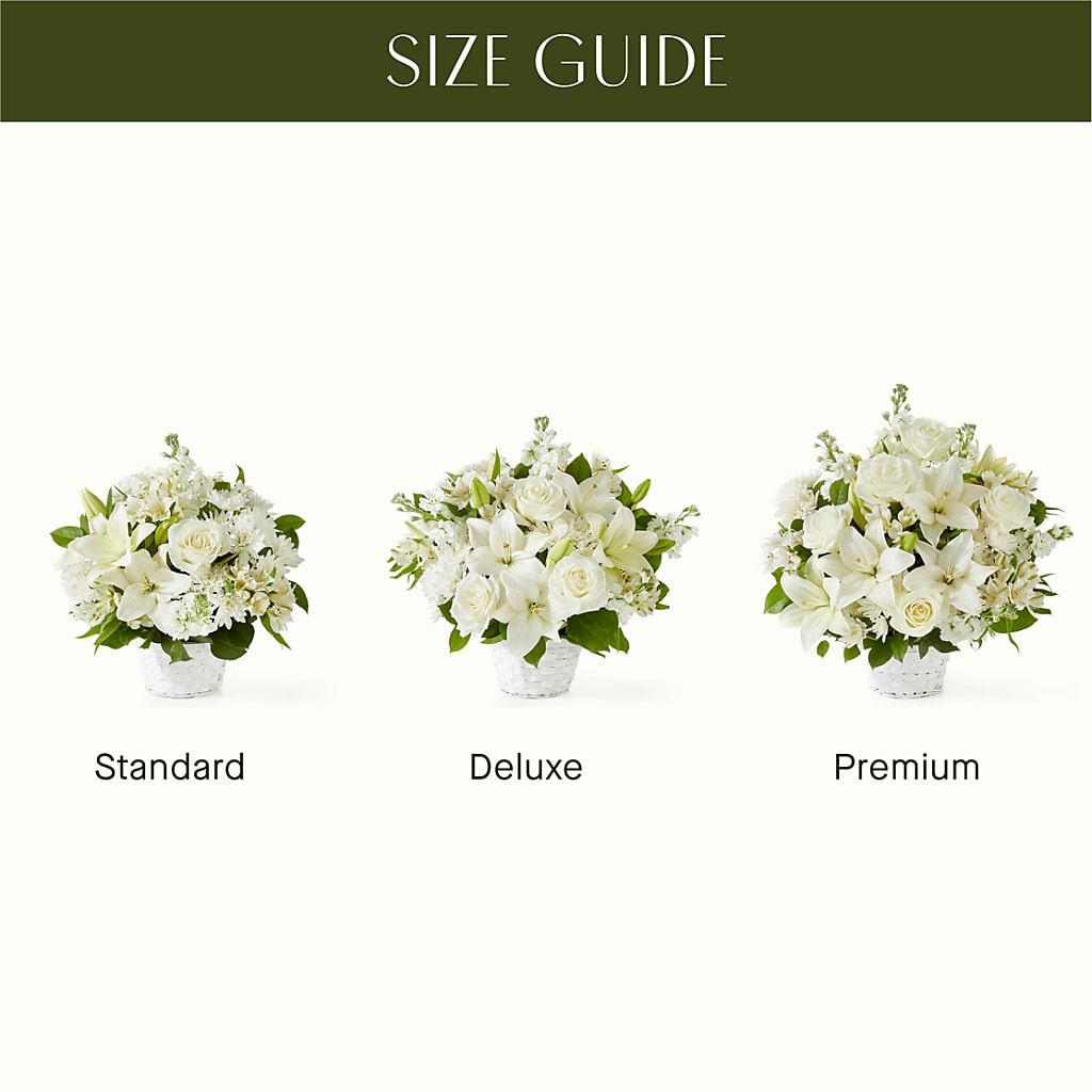 Peaceful Reflections Arrangement – Menlo Florist, Menlo Park CA