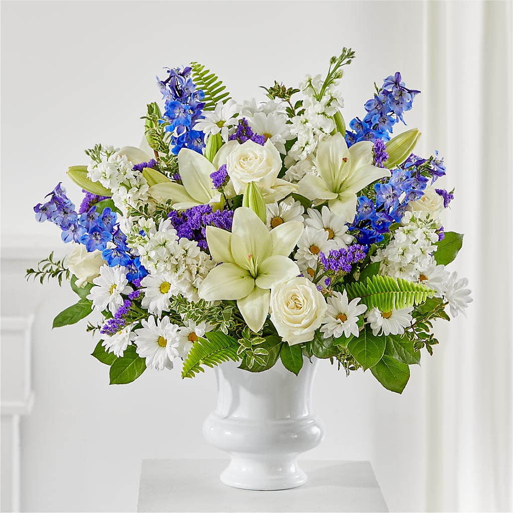 Expressions of Hope Urn Arrangement – Menlo Florist, Menlo Park CA
