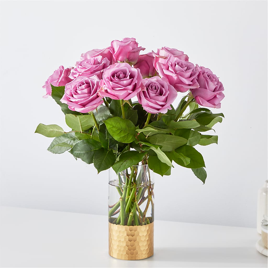 Secret Admirer Lavender Rose Bouquet – Menlo Florist, Menlo Park CA
