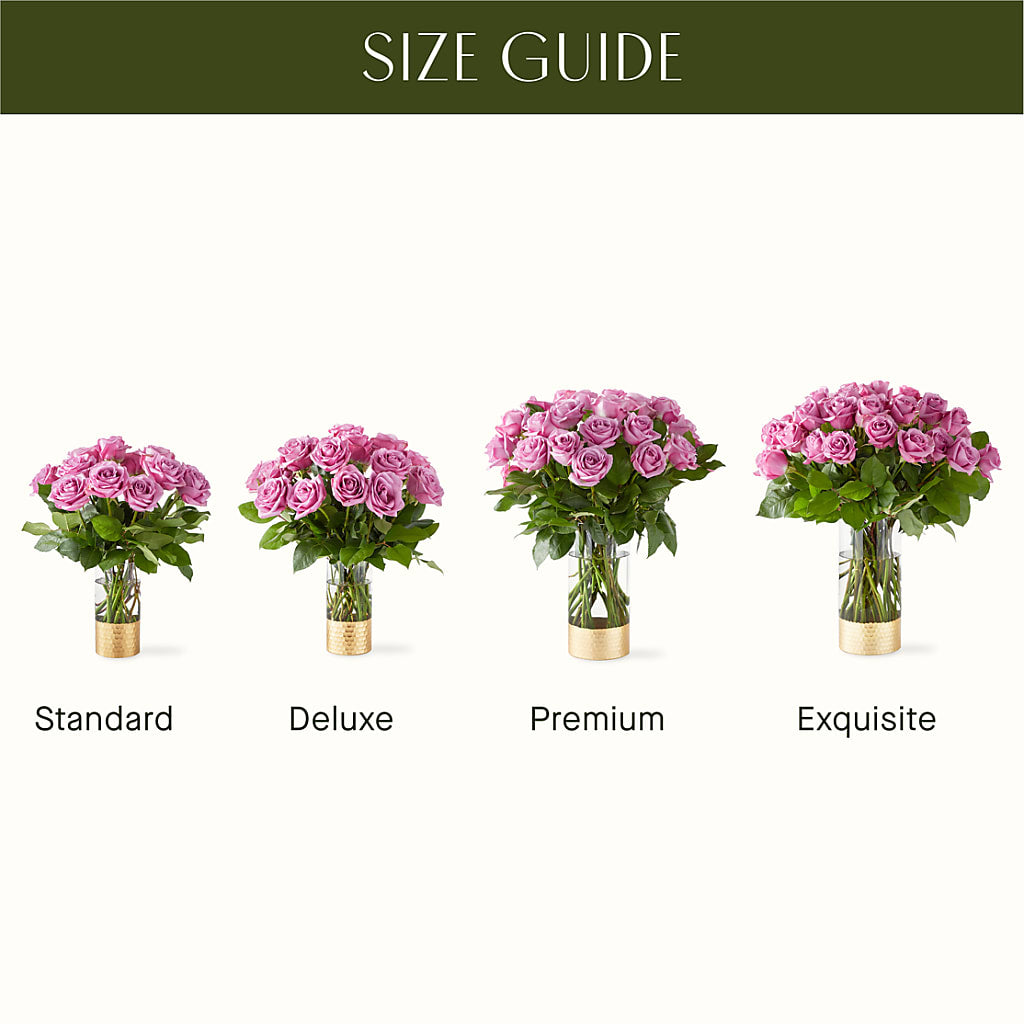 Secret Admirer Lavender Rose Bouquet – Menlo Florist, Menlo Park CA