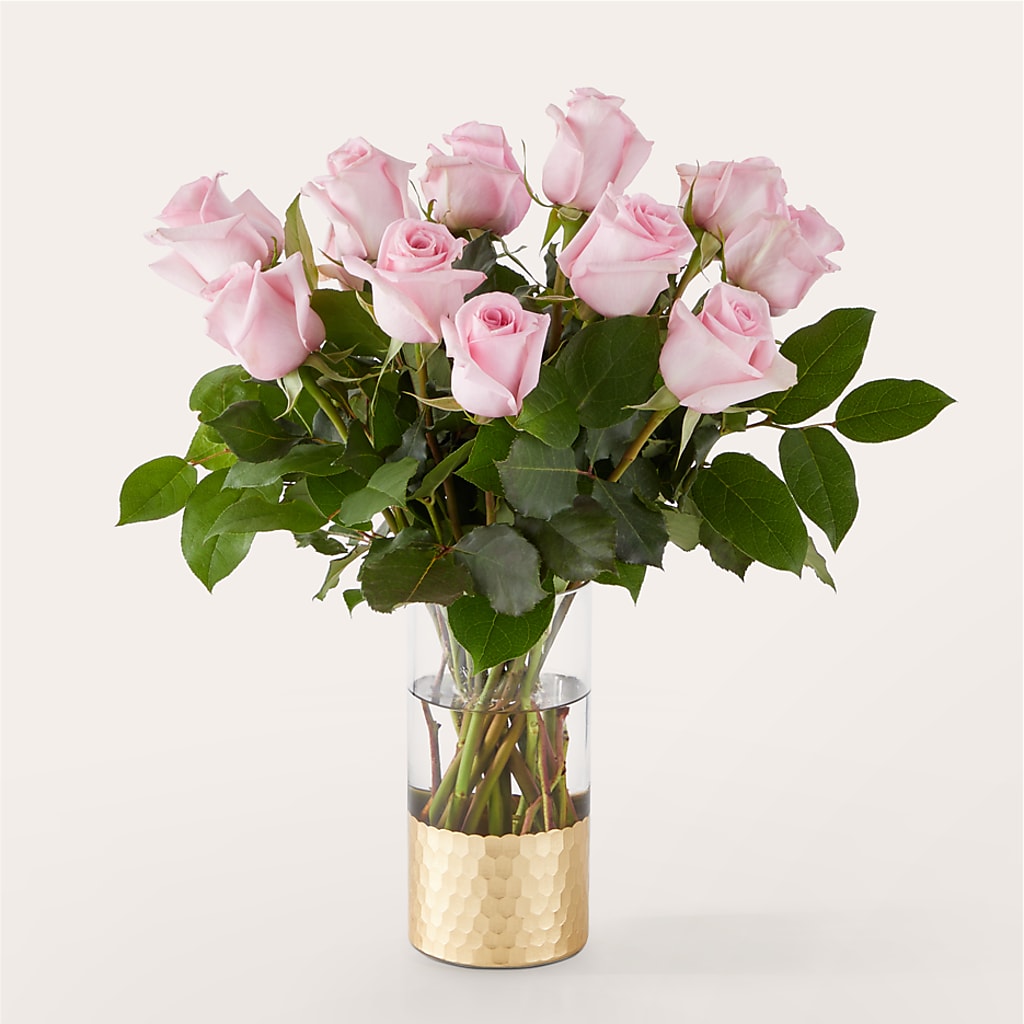 Picture Perfect Pink Rose Bouquet – Menlo Florist, Menlo Park CA