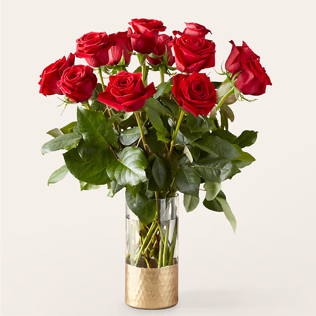 Classic Love Red Rose Bouquet – Menlo Florist, Menlo Park CA