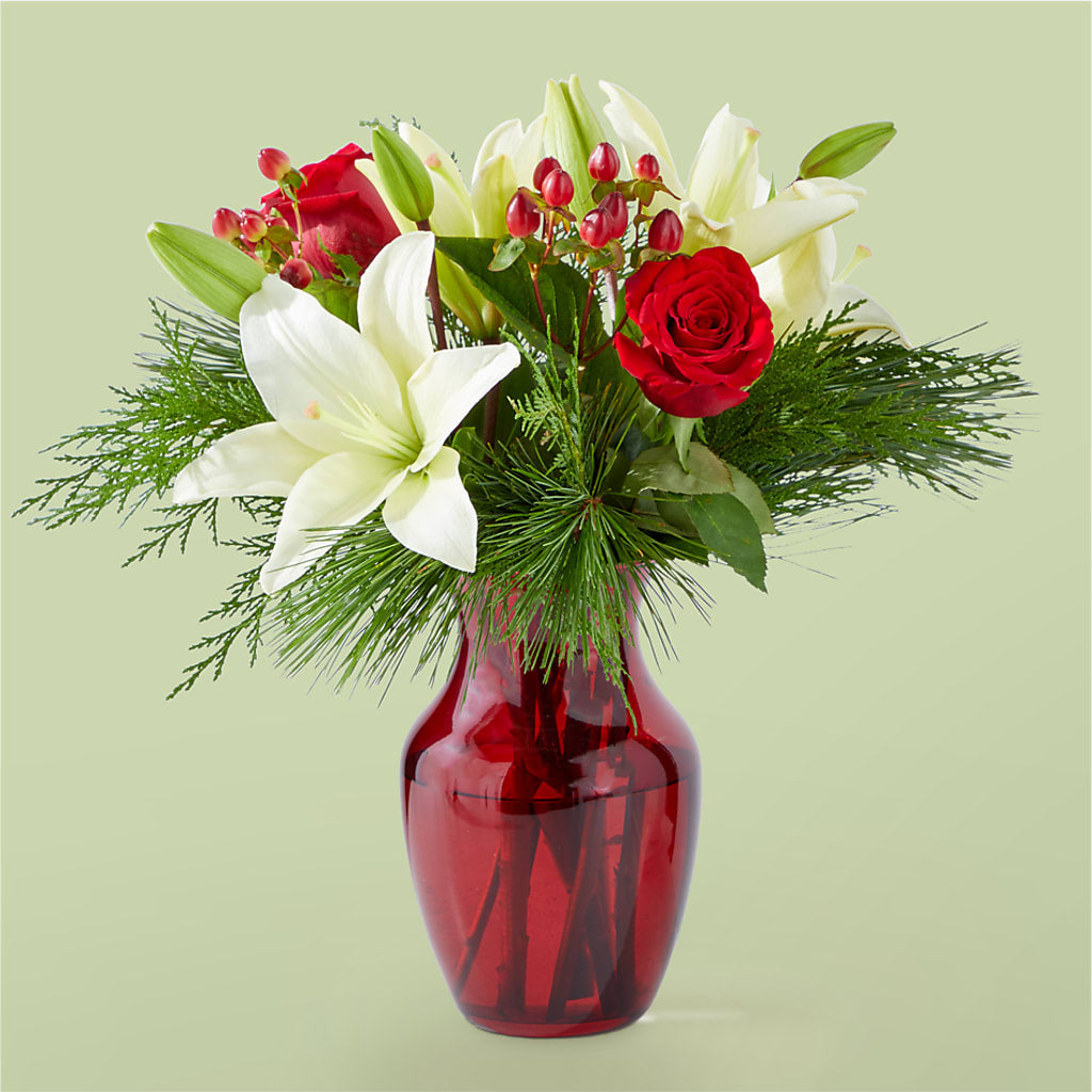 Evergreen Delight Bouquet – Menlo Florist, Menlo Park CA