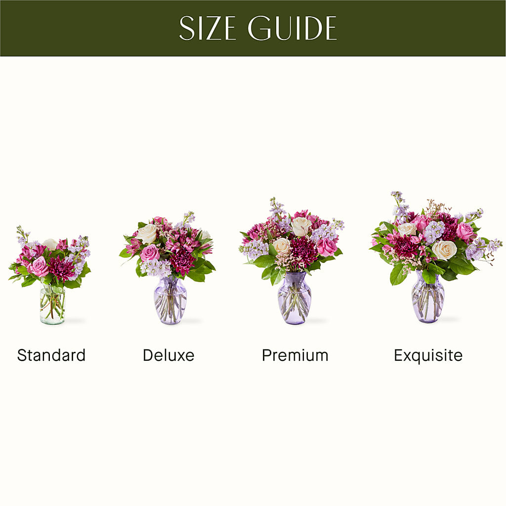 Amethyst Dreams Bouquet – Menlo Florist, Menlo Park CA