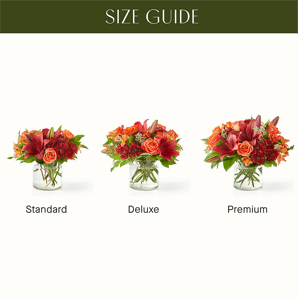 Crimson Leaves Bouquet – Menlo Florist, Menlo Park CA