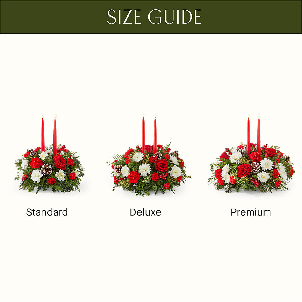Holiday Soiree Centerpiece – Menlo Florist, Menlo Park CA