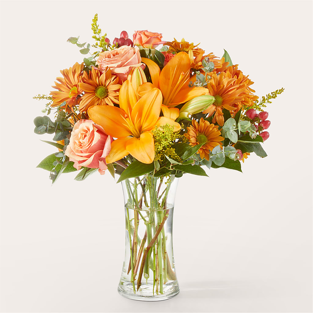 Harvest Hayride Bouquet – Menlo Florist, Menlo Park CA