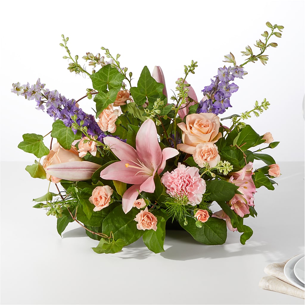 Blossom Time Centerpiece – Menlo Florist, Menlo Park CA