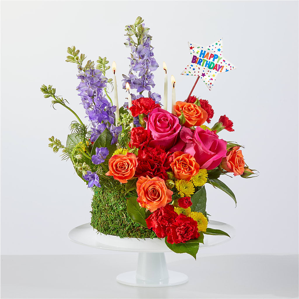 Best Year Yet Floral Cake – Menlo Florist, Menlo Park CA