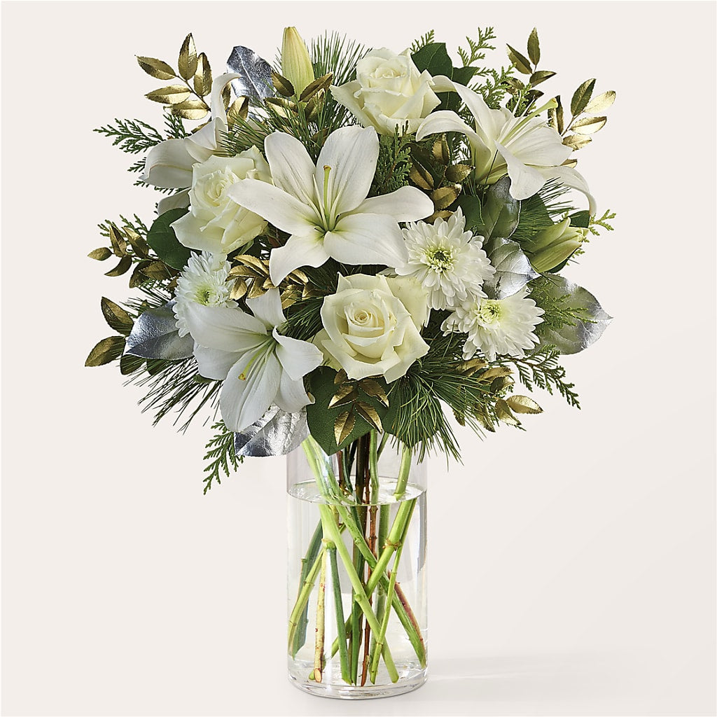 Wintry Mix Bouquet – Menlo Florist, Menlo Park CA