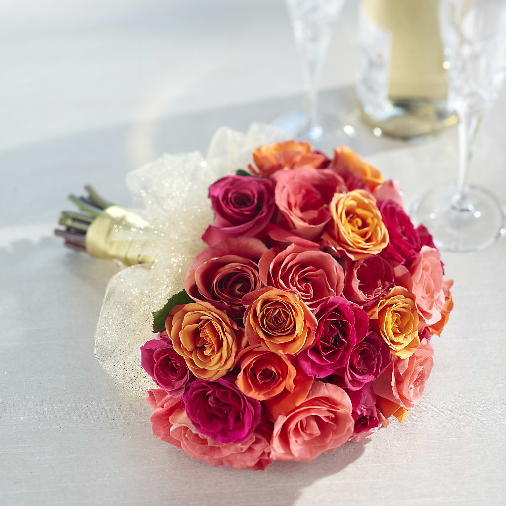 Sweet Roses Bouquet – Menlo Florist, Menlo Park CA