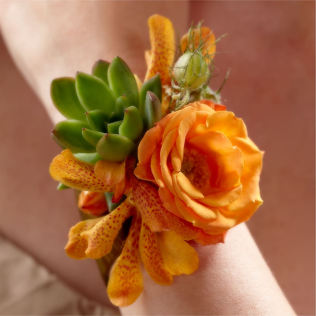 Irresistible Love Wrist Corsage – Menlo Florist, Menlo Park CA