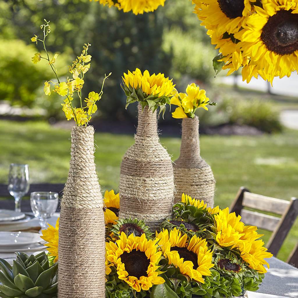 Sublime Garden Centerpiece – Menlo Florist, Menlo Park CA