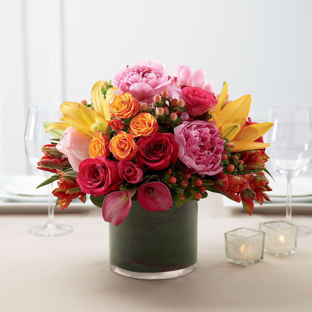 Color Mix Arrangement – Menlo Florist, Menlo Park CA