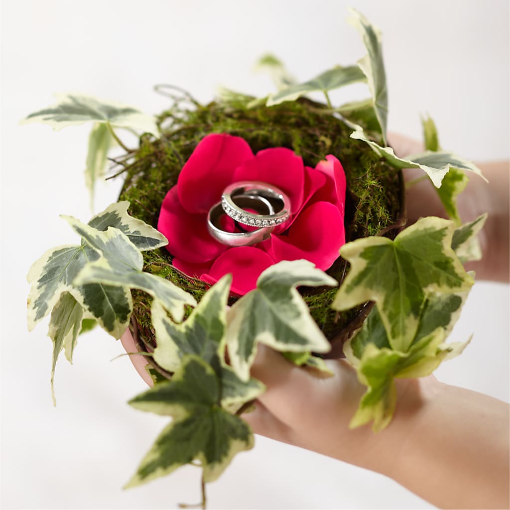 Lila Rose Ring Nest – Menlo Florist, Menlo Park CA