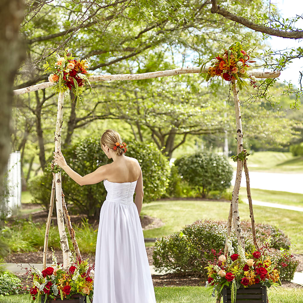 Arbor of Love Archway – Menlo Florist, Menlo Park CA