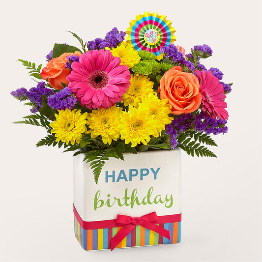 Birthday Brights Bouquet –  Menlo Florist, Menlo Park CA