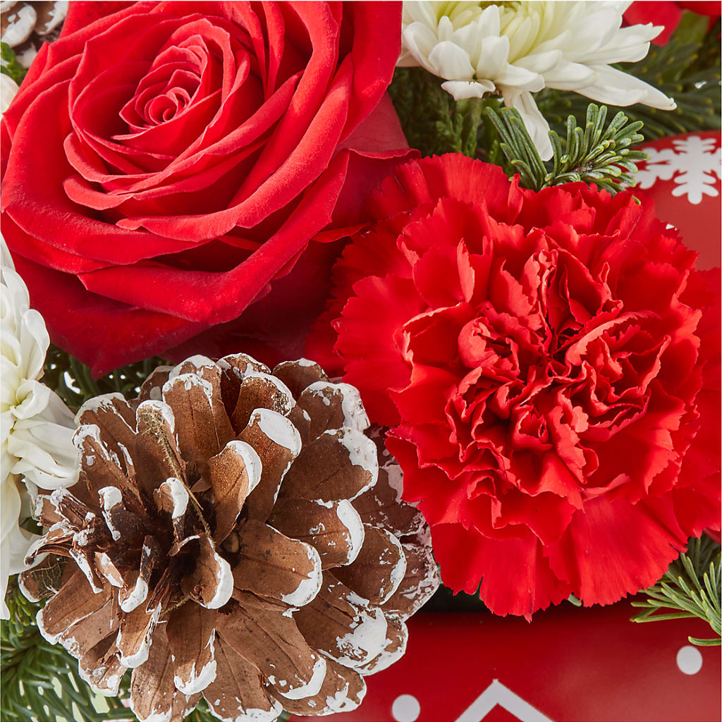 Christmas Village Ornament –  Menlo Florist, Menlo Park CA