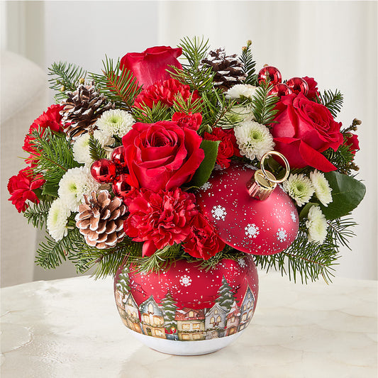 Christmas Carols Ornament –  Menlo Florist, Menlo Park CA