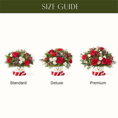 Jolly Snowman Bouquet –  Menlo Florist, Menlo Park CA
