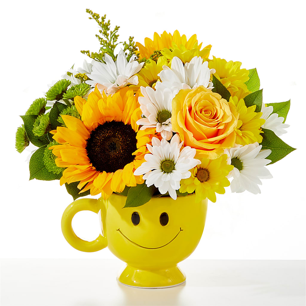 Be Happy Bouquet –  Menlo Florist, Menlo Park CA