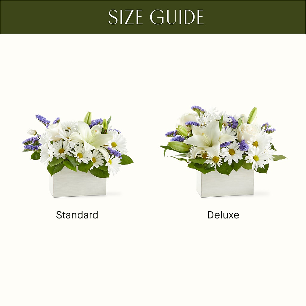 Beyond Blue Box Bouquet –  Menlo Florist, Menlo Park CA
