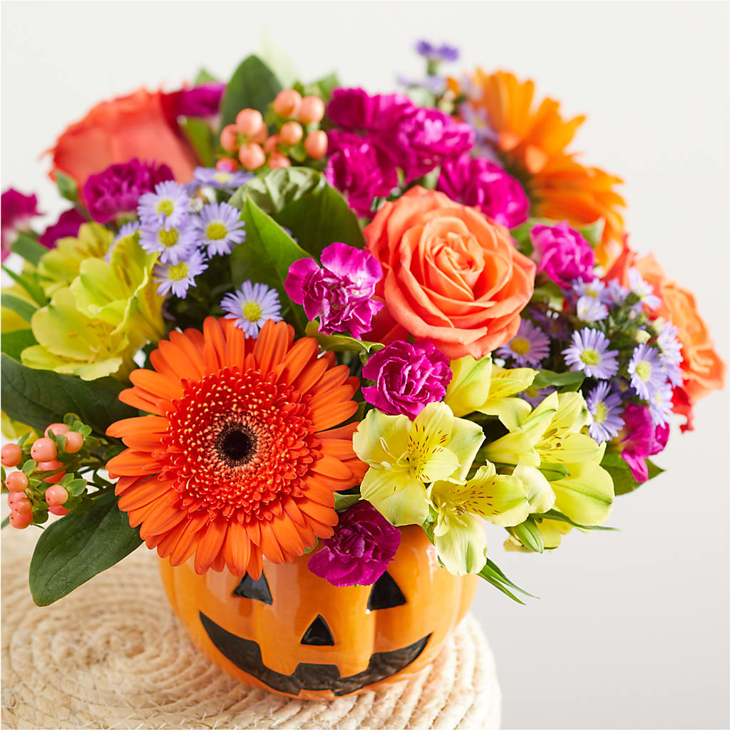 Tricks & Treats Pumpkin –  Menlo Florist, Menlo Park CA